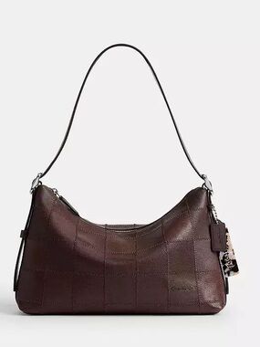 NWT Coachtopia Alter/Ego Slouchy Shoulder Bag Maple Brown Leather Bag